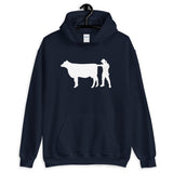 Lady Cow Vet Palpation Nation Hoodie