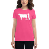 Lady Cow Vet Palpation Nation Shirt