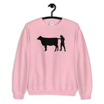 Lady Cow Vet Palpation Nation Pullover