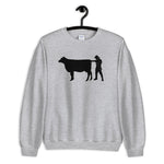 Lady Cow Vet Palpation Nation Pullover