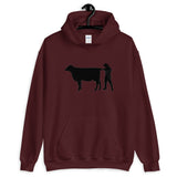 Lady Cow Vet Palpation Nation Hoodie